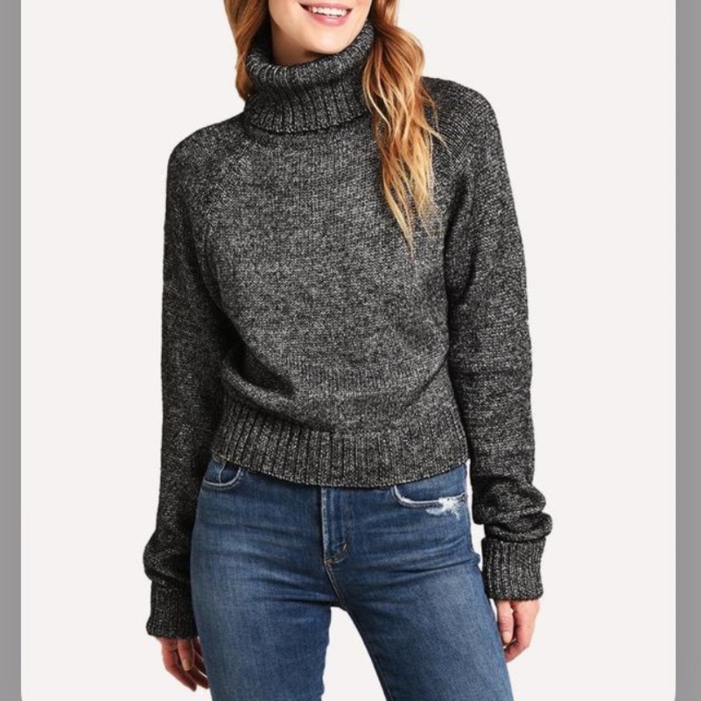 LINE Grey Lurex Sweater- NWOT